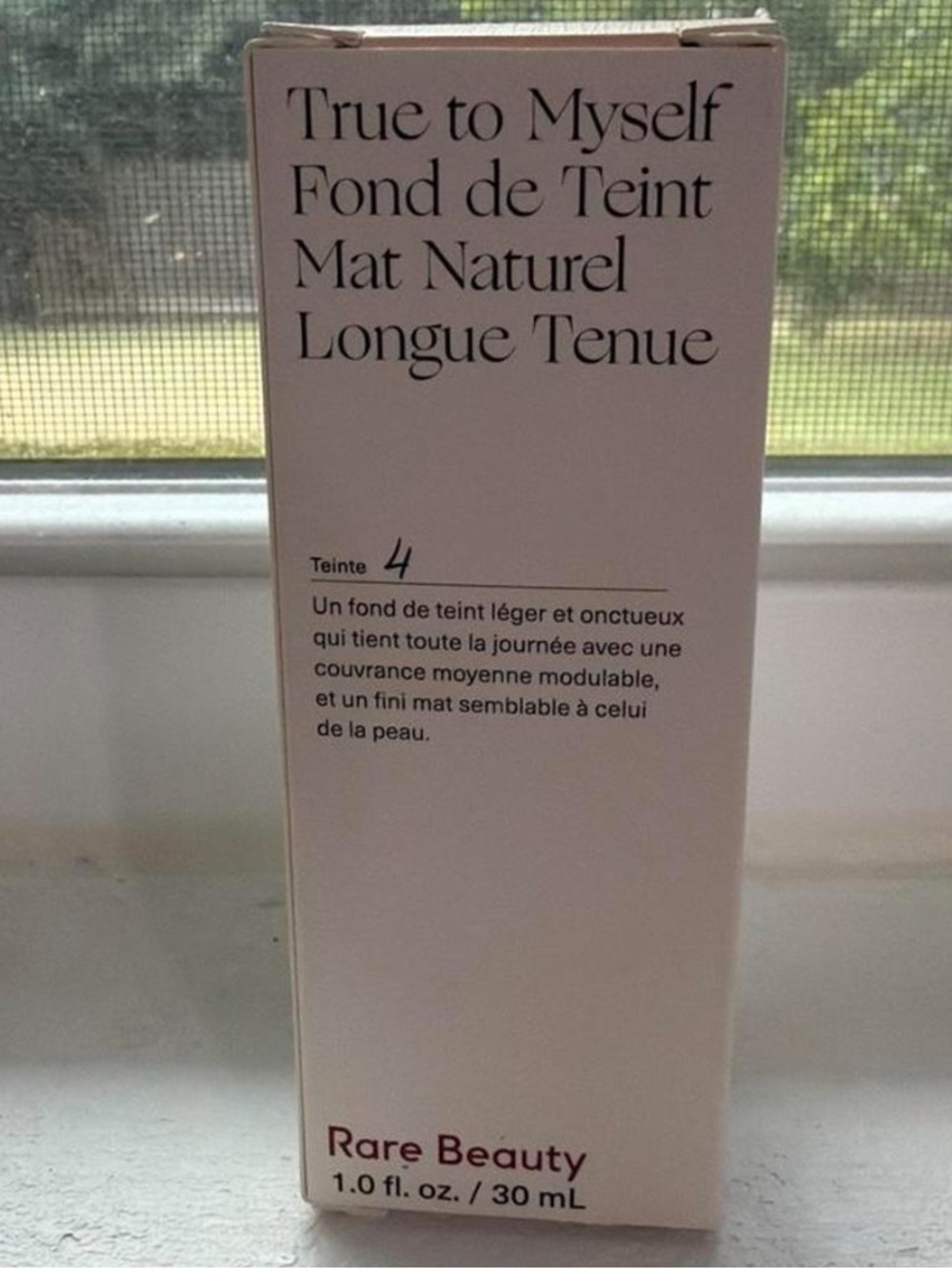 Rare Beauty True to Myself Matte Foundation - Light 4 - Cream Beige